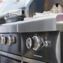 Dobbelt gasgrill med varmluftfunktion | Denver Blackline