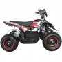 Elektrisk quad bike / Mini-ATV til brn 500W | 36V 12Ah batteri - Sort/rd