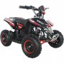 Elektrisk quad bike / Mini-ATV til brn 500W | 36V 12Ah batteri - Sort/rd