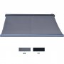 Terrassmarkise helkassette 5x3m | Motor & fjernbetjening | Metalcraft